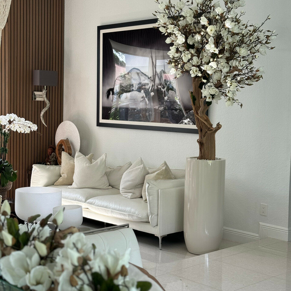 Magnolie Kunstpflanze