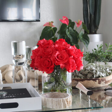 Rose Kunstpflanze