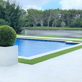 Topiary  Groß Block Fiberglas Pflanzgefäß