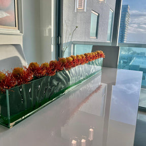 Orange Protea Flowers Skinny